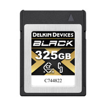Delkin Devices 325GB BLACK 4.0 CFexpress Type B Memory Card