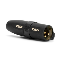 RODE VXLR+ 3.5mm TRS Female to XLR Male Adapter with Power Converter